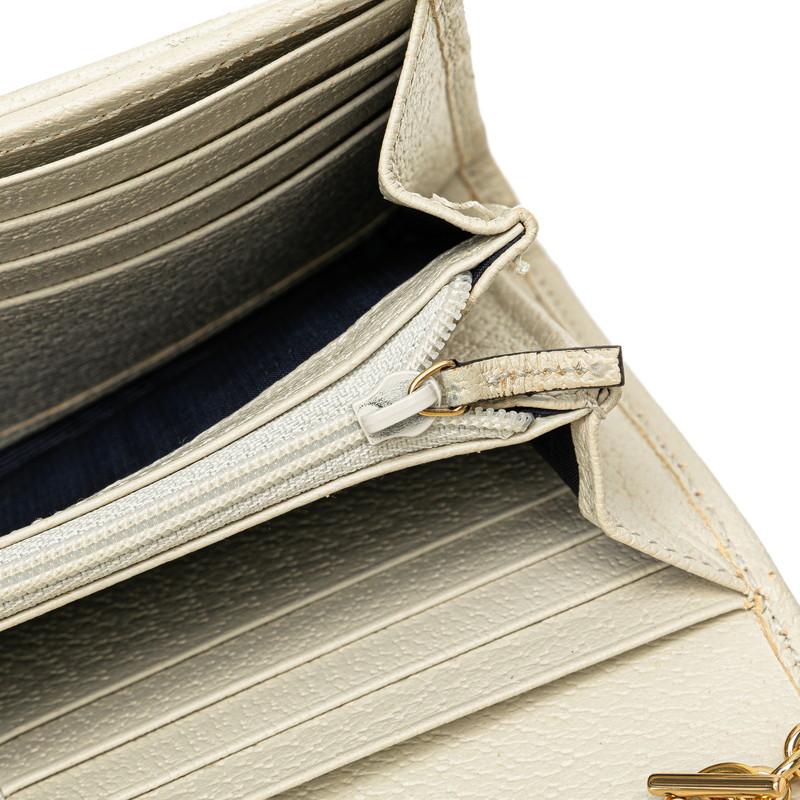 GUCCI グッチ GGチェーンウォレット ウェビングライン チェーン