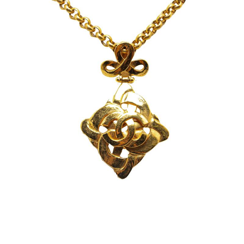 CHANEL シャネル ヴィンテージ ココマーク ひし形 菱形 チェーン CHANEL シャネル ヴィンテージ ココマーク ひし形 菱形 チェーン