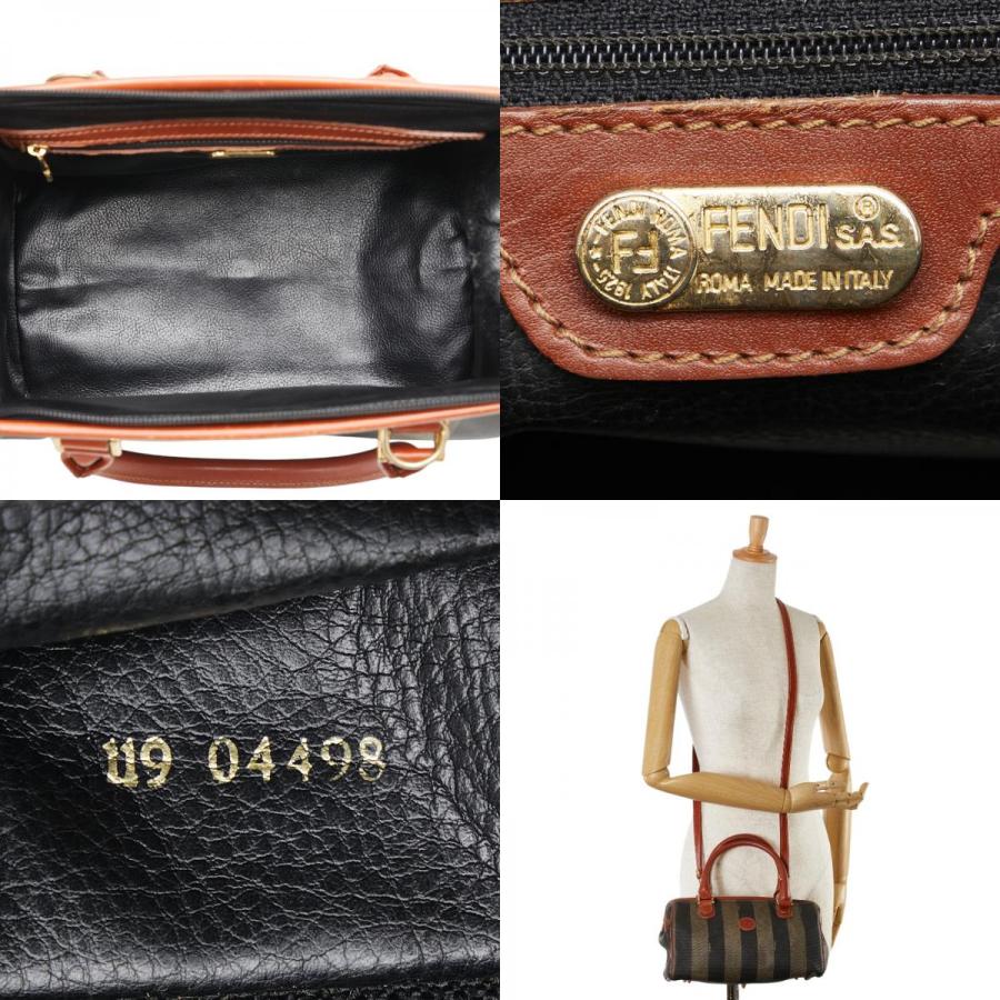 フェンディ PVCレザー ペキン 2wayバッグ 04498 FENDI フェンディ ペカン ハンドバッグ ショルダーバッグ 2WAY