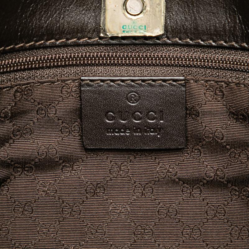 GUCCI（グッチ） シェリーライン ロゴプレート トートバッグ ワン