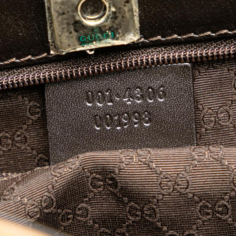GUCCI（グッチ） シェリーライン ロゴプレート トートバッグ ワン