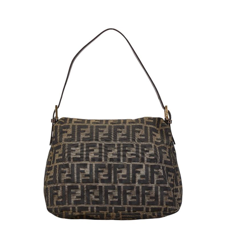 FENDI フェンディ ズッカ マンマバケット ワンショルダーバッグ
