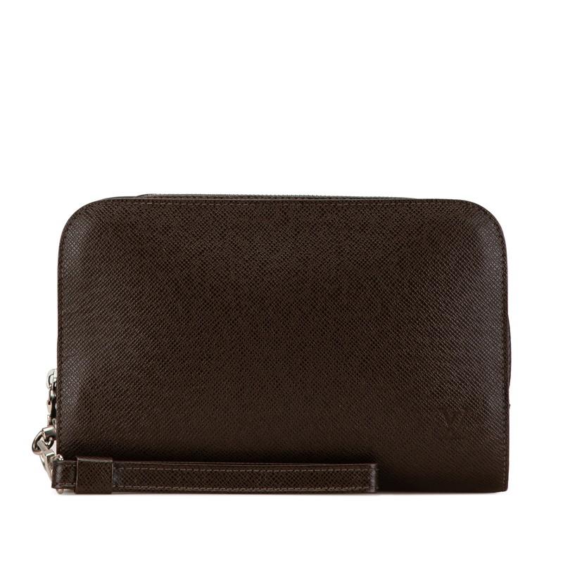 極美品 LOUIS VUITTON バイカル タイガレザー クラッチバッグ LOUIS VUITTON ルイ ヴィトン タイガ バイカル セカンドバッグ