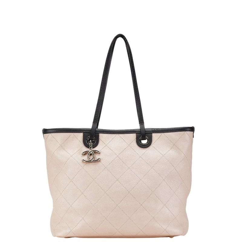 CHANEL シャネル マトラッセ ココマーク ハンドバッグ トートバッグ