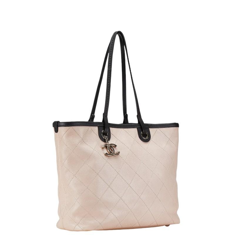 CHANEL シャネル マトラッセ ココマーク ハンドバッグ トートバッグ 