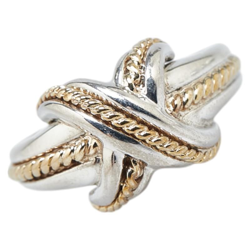 TIFFANY&Co. ティファニー シグネチャークロス リング 指輪 12号 TIFFANY&Co. ティファニー シグネチャークロス リング 指輪 12号