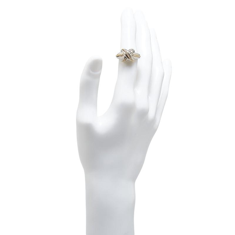 TIFFANY&Co. ティファニー シグネチャークロス リング 指輪 12号 TIFFANY&Co. ティファニー シグネチャークロス リング 指輪 12号