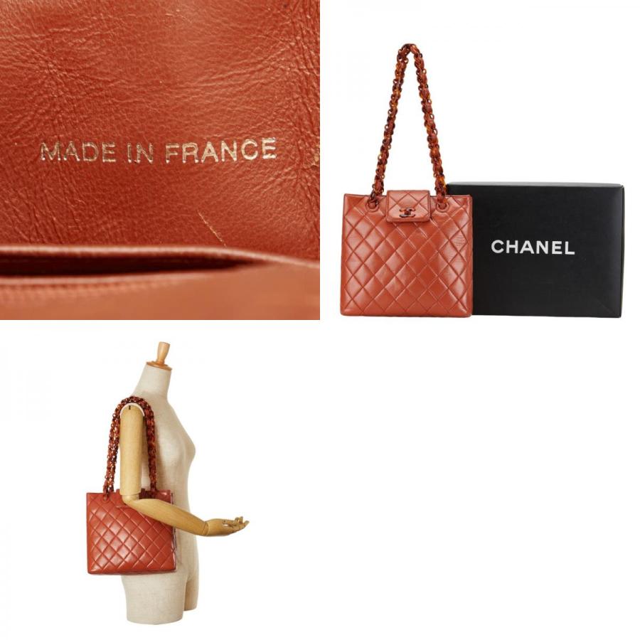 CHANEL シャネル マトラッセ ココマーク プラチェーン ショルダー  