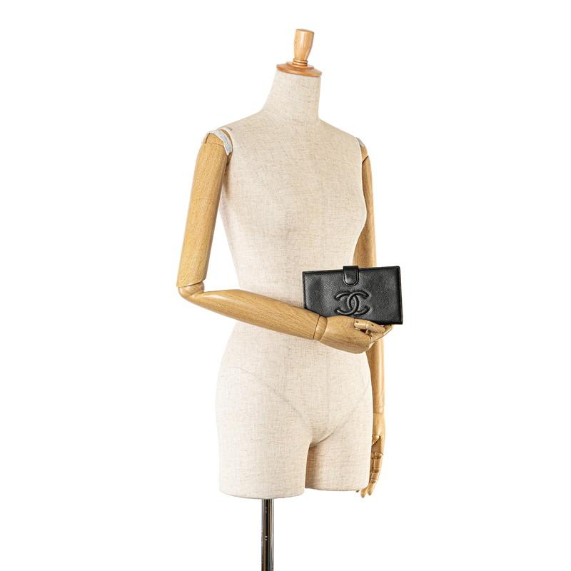 〇〇CHANEL シャネル キャビアスキン ココマーク 長財布 A13498 ブラック 楽天市場】〇〇【中古】CHANEL シャネル キャビアスキン ココマーク 長