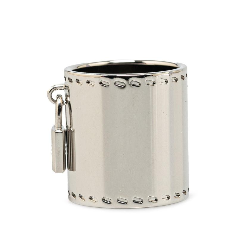 エルメス カデナ スカーフリング シルバー メタル レディース HERMES  