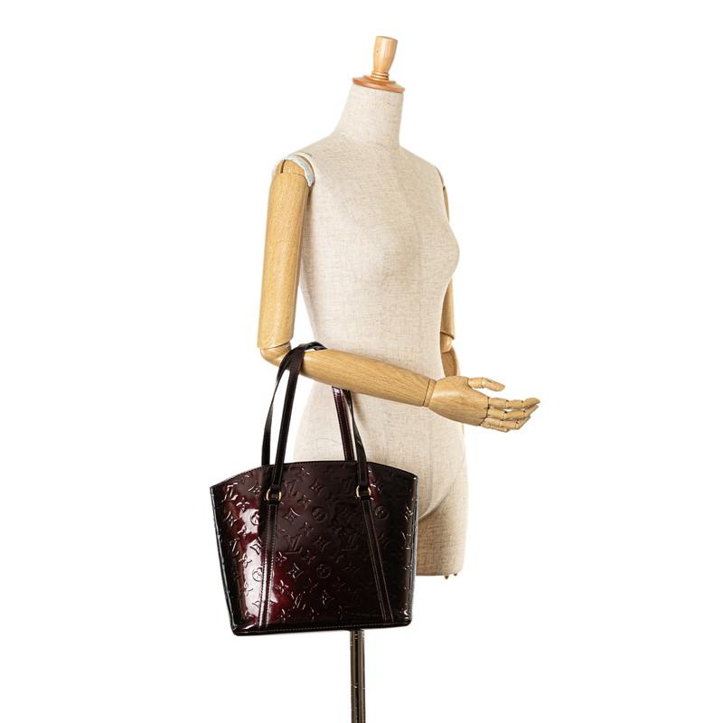 ルイ ヴィトン モノグラム ヴェルニ アヴァロンMM トートバッグ M91567  