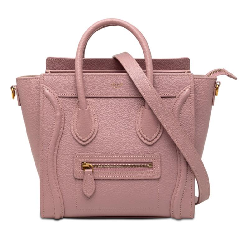 CELINE（セリーヌ） ラゲージ ナノ ショッパー ハンドバッグ