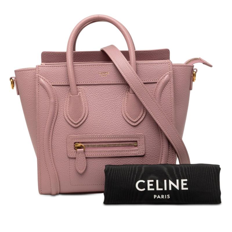 CELINE（セリーヌ） ラゲージ ナノ ショッパー ハンドバッグ