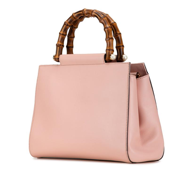 GUCCI（グッチ） ニムフェア スモール バンブー ハンドバッグ 