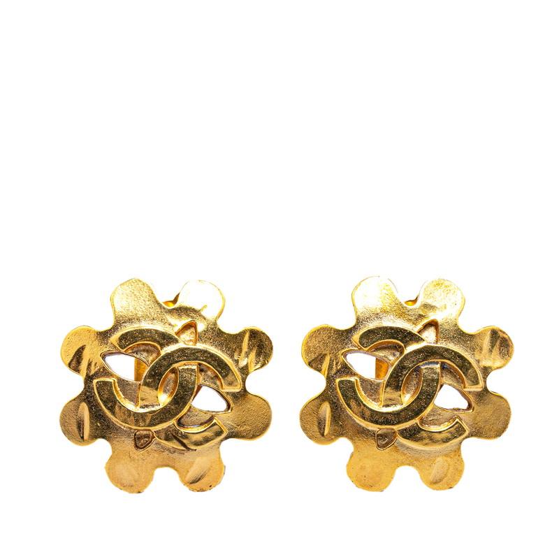 CHANEL シャネル ヴィンテージ ココマーク 花 フラワー モチーフ 