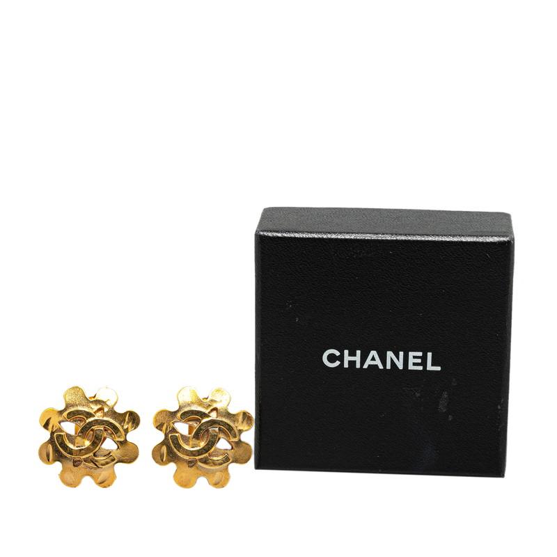 CHANEL シャネル ヴィンテージ ココマーク 花 フラワー モチーフ 