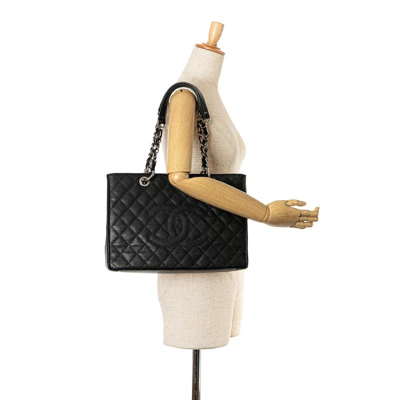 CHANEL シャネル バッグ マトラッセ GSTチェーンショルダー バッグ A50995 ショルダーバッグ
 キャビアスキン ブラック/GP レディース【中古】 楽天市場】シャネル トートバッグ チェーンショルダーバッグ