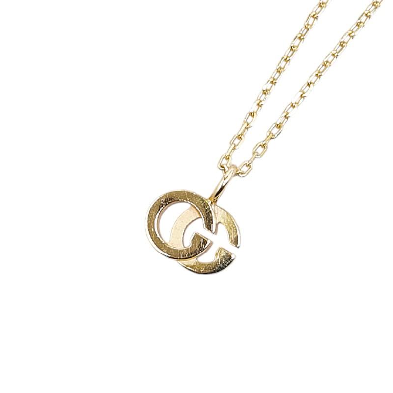 GUCCI グッチ ダブルG ネックレス K18YG イエローゴールド GUCCI グッチ ダブルG ネックレス K18YG イエローゴールド