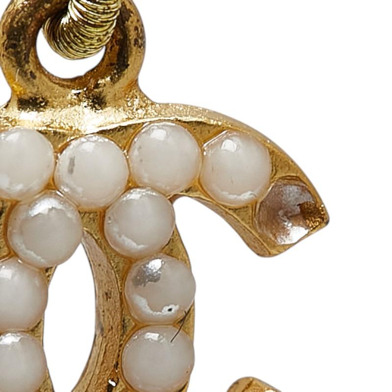 CHANEL シャネル ココマーク COCO チェーン ブローチ メッキ CHANEL シャネル ココマーク COCO チェーン ブローチ メッキ