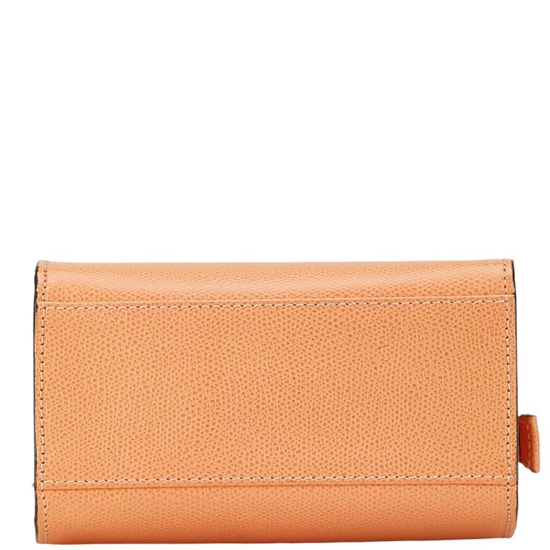 CELINE セリーヌ サークルロゴ ミニトート ハンドバッグ オレンジ 