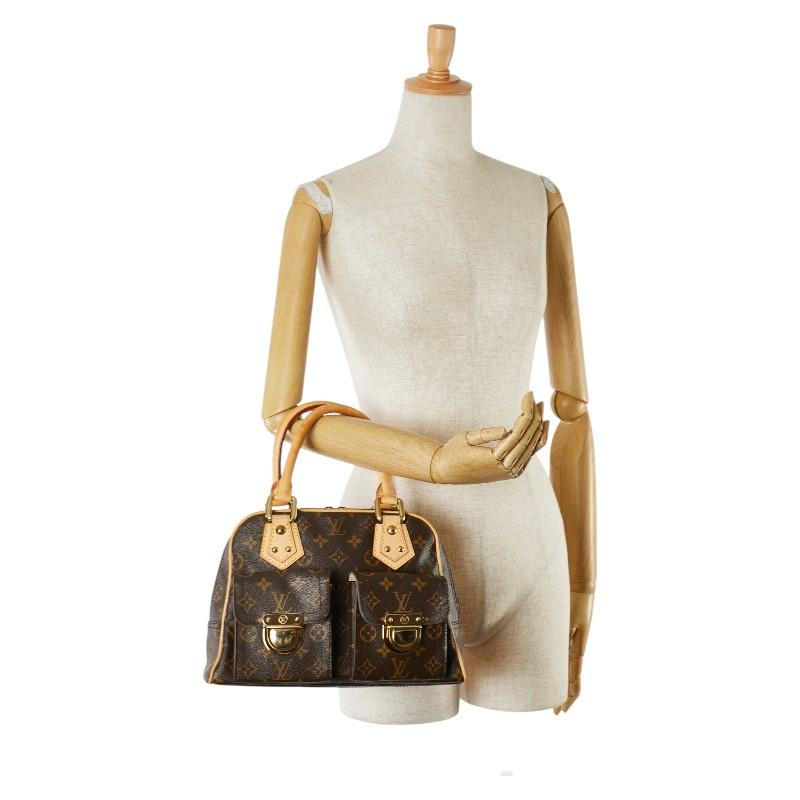 LOUIS VUITTON ルイ ヴィトン モノグラム マンハッタンPM ハンドバッグ 