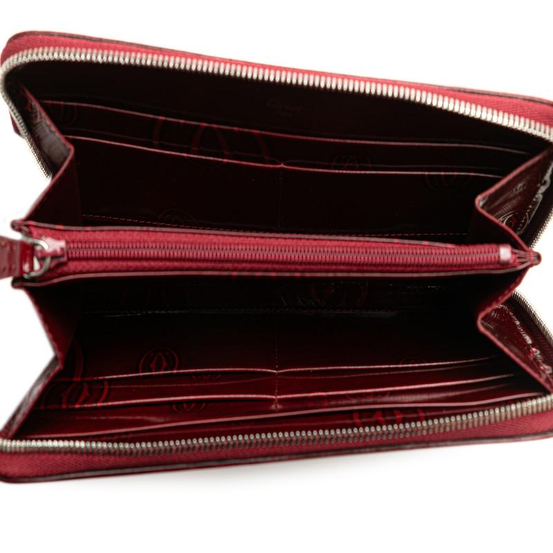 Cartier カルティエ ハッピーバースデー ラウンドファスナー 長 Cartier カルティエ ハッピーバースデー ラウンドファスナー 長