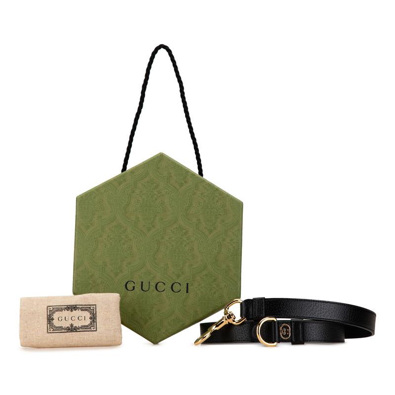 新品GUCCI インターロッキングG ドッグリード