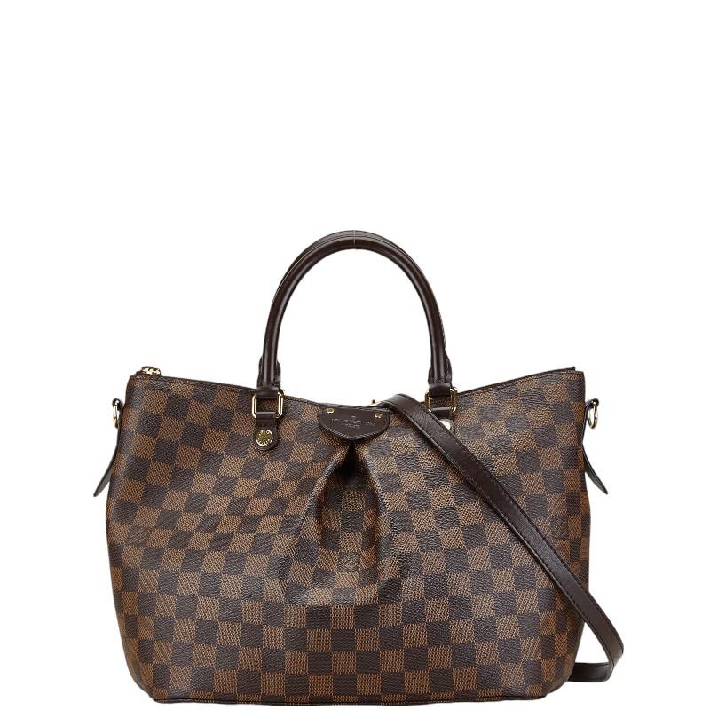 LOUIS VUITTON ルイ ヴィトン ダミエ シエナ PM ハンドバッグ LOUIS VUITTON ルイ ヴィトン ダミエ シエナ PM ハンドバッグ
