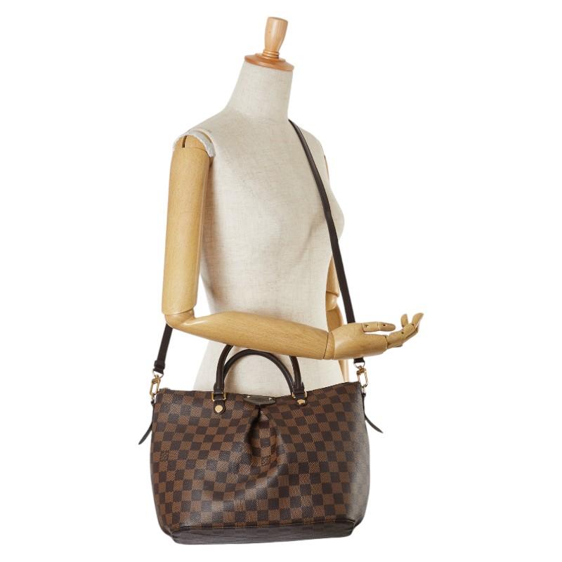 LOUIS VUITTON ルイ ヴィトン ダミエ シエナ PM ハンドバッグ LOUIS VUITTON ルイ ヴィトン ダミエ シエナ PM ハンドバッグ