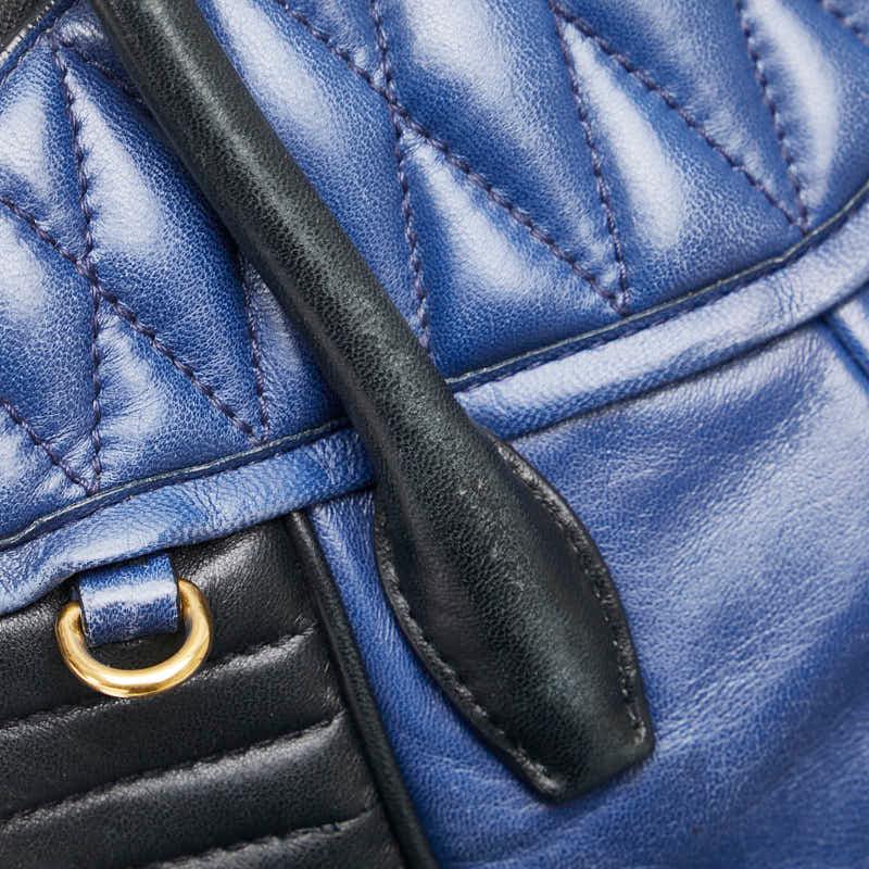 miu miu（ミュウミュウ） バイカー ハンドバッグ ショルダーバッグ