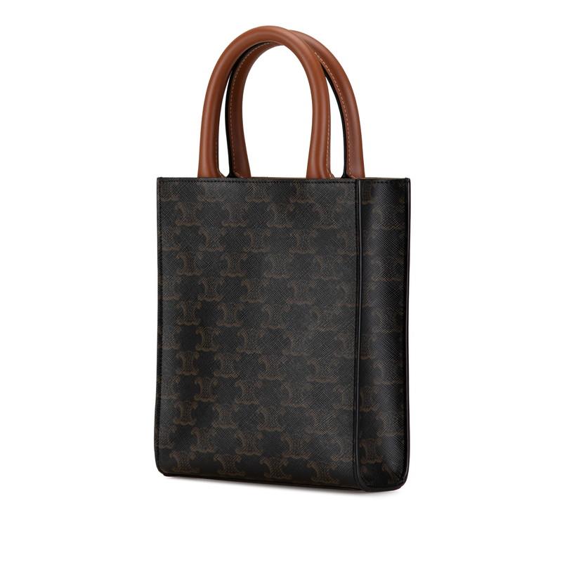 CELINE（セリーヌ） トリオンフ ミニ バーティカル カバ ハンドバッグ 