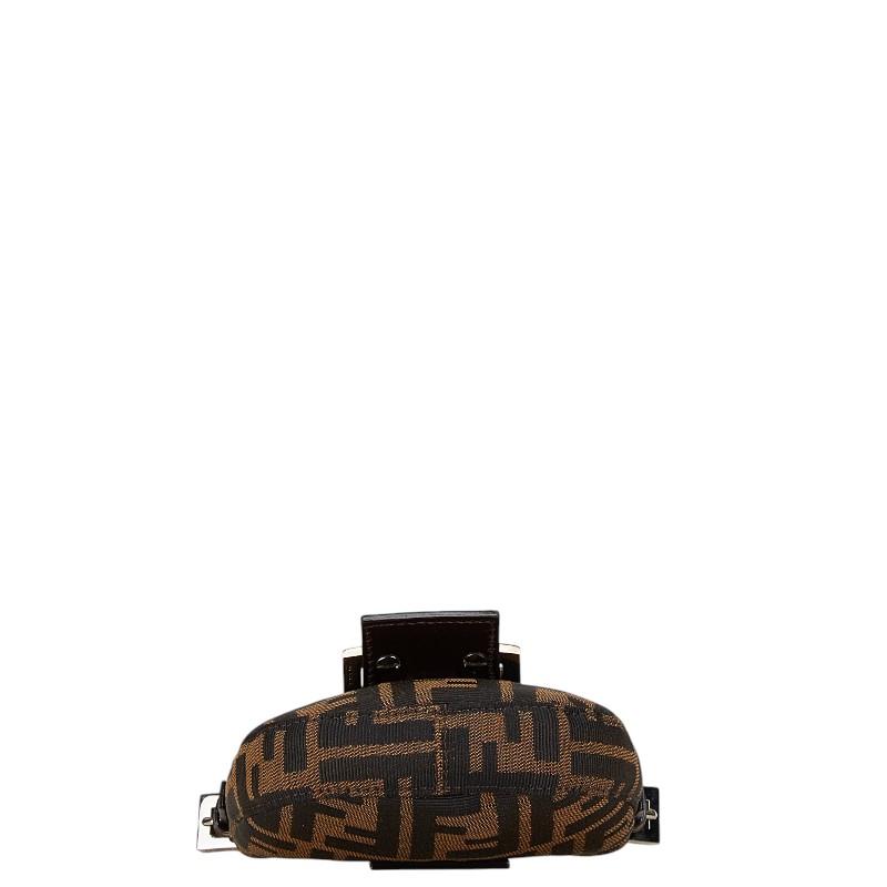 FENDI フェンディ ズッカ ミニクロワッサン ハンドバッグ 26673 FENDI フェンディ ズッカ ミニクロワッサン ハンドバッグ 26673