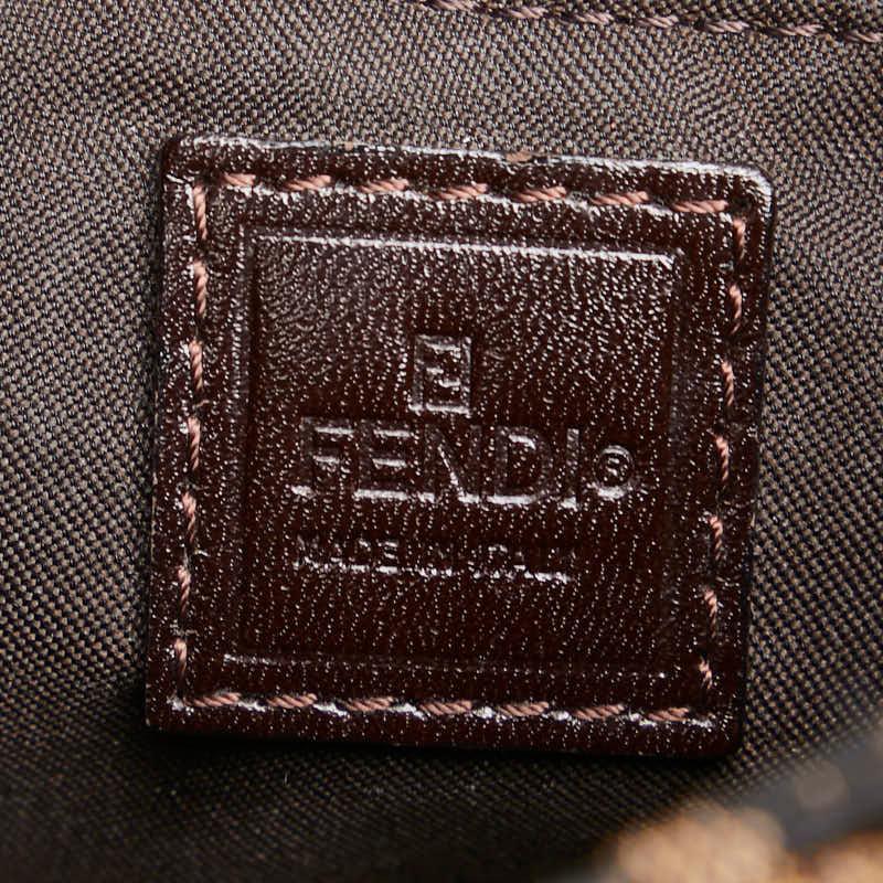 FENDI フェンディ ズッカ ミニクロワッサン ハンドバッグ 26673 FENDI フェンディ ズッカ ミニクロワッサン ハンドバッグ 26673
