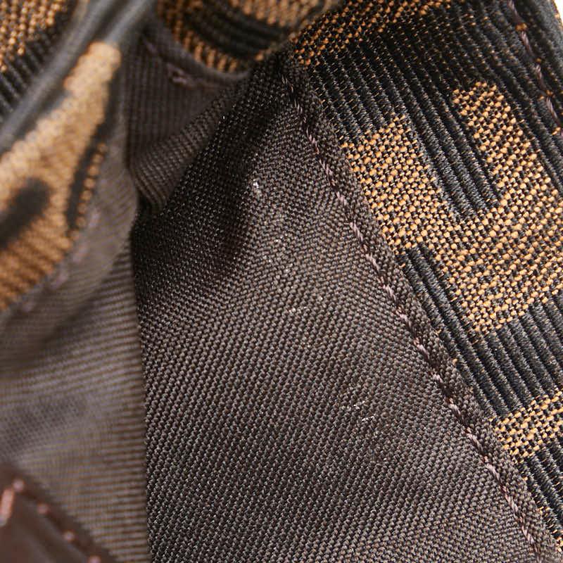 FENDI フェンディ ズッカ ミニクロワッサン ハンドバッグ 26673 FENDI フェンディ ズッカ ミニクロワッサン ハンドバッグ 26673