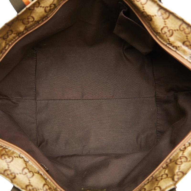 GUCCI GG クリスタル トートバッグ シェリーライン ゴールド GUCCI（グッチ） GGクリスタル シェリーライン ハンドバッグ トート