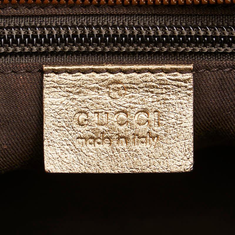 GUCCI GG クリスタル トートバッグ シェリーライン ゴールド GUCCI（グッチ） GGクリスタル シェリーライン ハンドバッグ トート