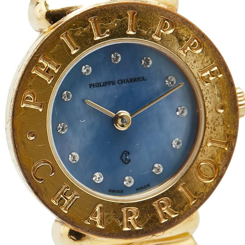 CHARRIOL シャリオール サントロペ 腕時計 7007901 クオーツ ブルー  