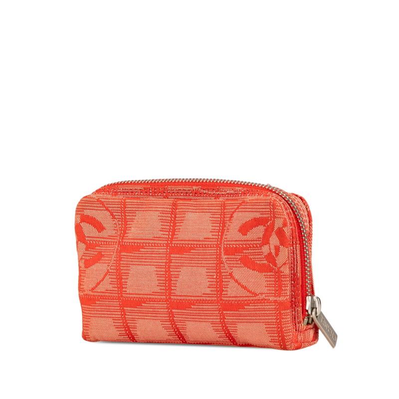 CHANEL（シャネル） ニュートラベルライン ポーチ コインケース レッド