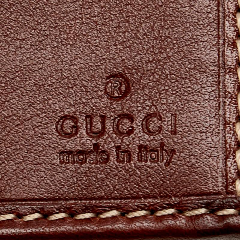 GUCCI(グッチ) 長財布 ホースビット 137375 ブラウン×ライトブラウン レザー GUCCI（グッチ） ホースビット 長財布 137375 ブラウン レザー