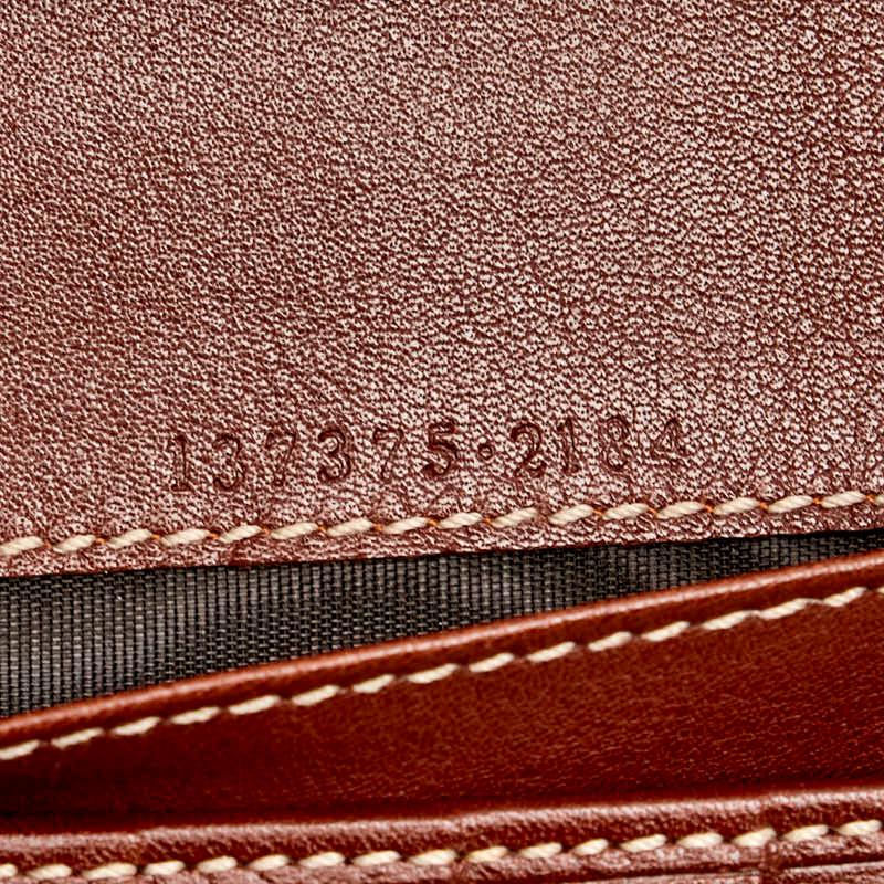 GUCCI（グッチ） ホースビット 長財布 137375 ブラウン レザー