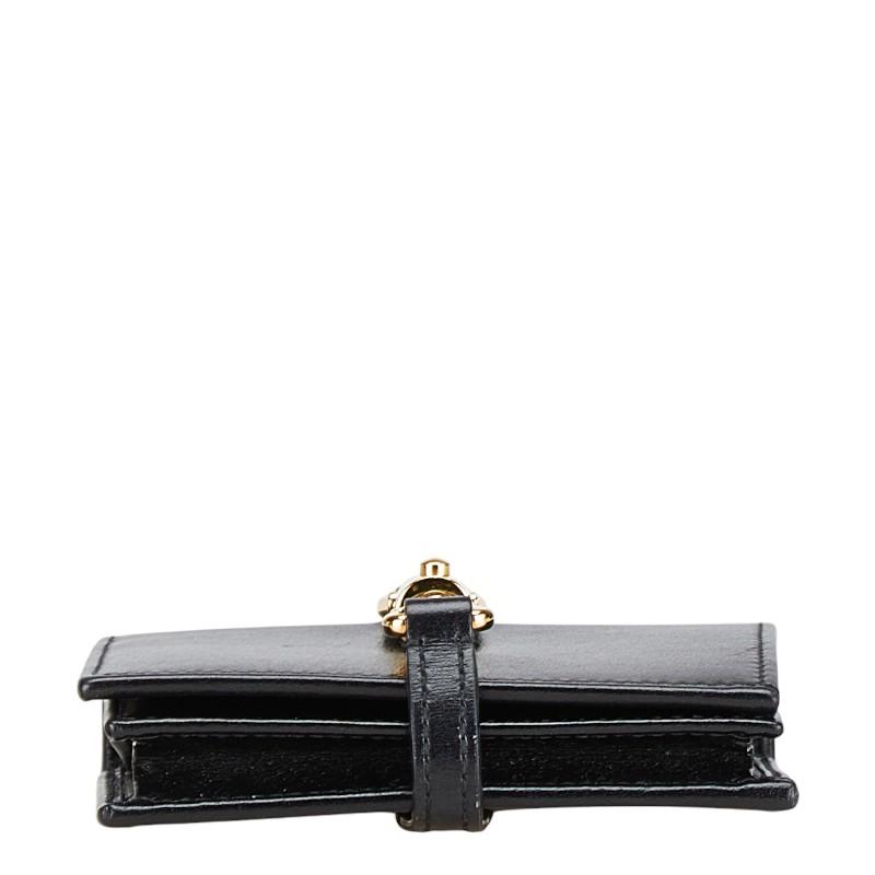 【GUCCI 】グッチ ジャッキーコンパクトウォレット 二つ折り財布 ブラック GUCCI（グッチ） ジャッキー コンパクトウォレット 二つ折り財布