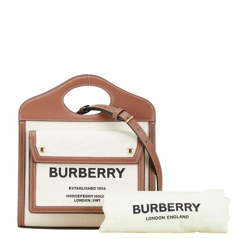 BURBERRY（バーバリー） ミニ ツートン ハンドバッグ ショルダー