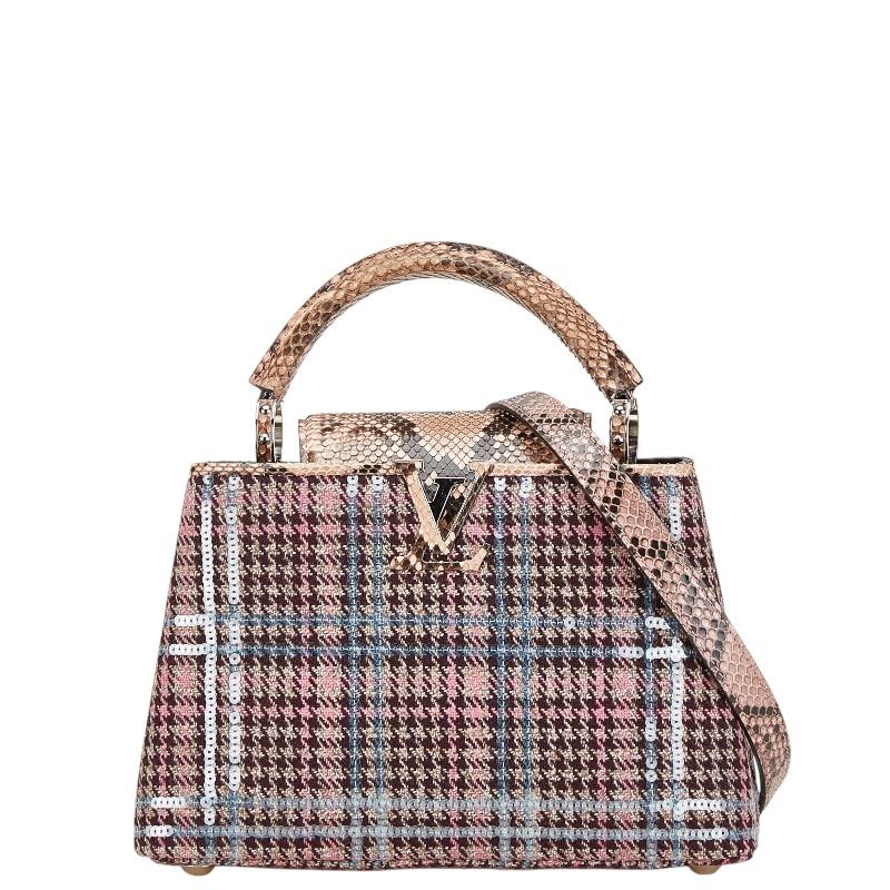 LOUIS VUITTON ルイ ヴィトン カプシーヌBB ツイード LOUIS VUITTON ルイ ヴィトン カプシーヌBB ツイード