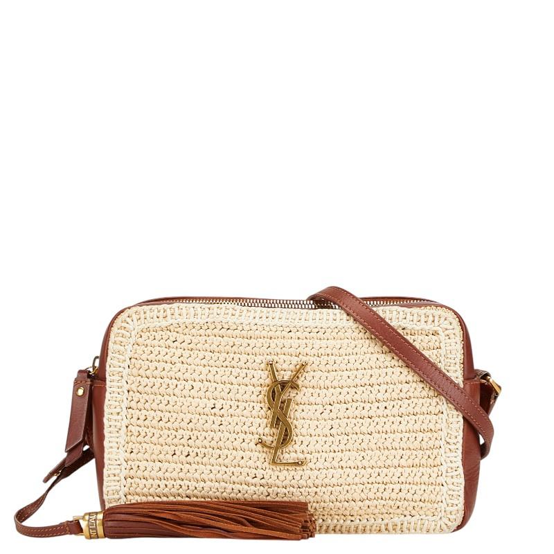 極美品 SAINT LAURENT サンローラン カサンドラ ルー カメラバッグ ASUS サンローラン ルー カサンドラ タッセル ショルダーバッグ