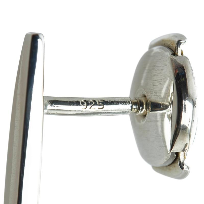 HERMES エルメス クルードフォルジュ ピアス シルバー SV925 HERMES エルメス クルードフォルジュ ピアス シルバー SV925