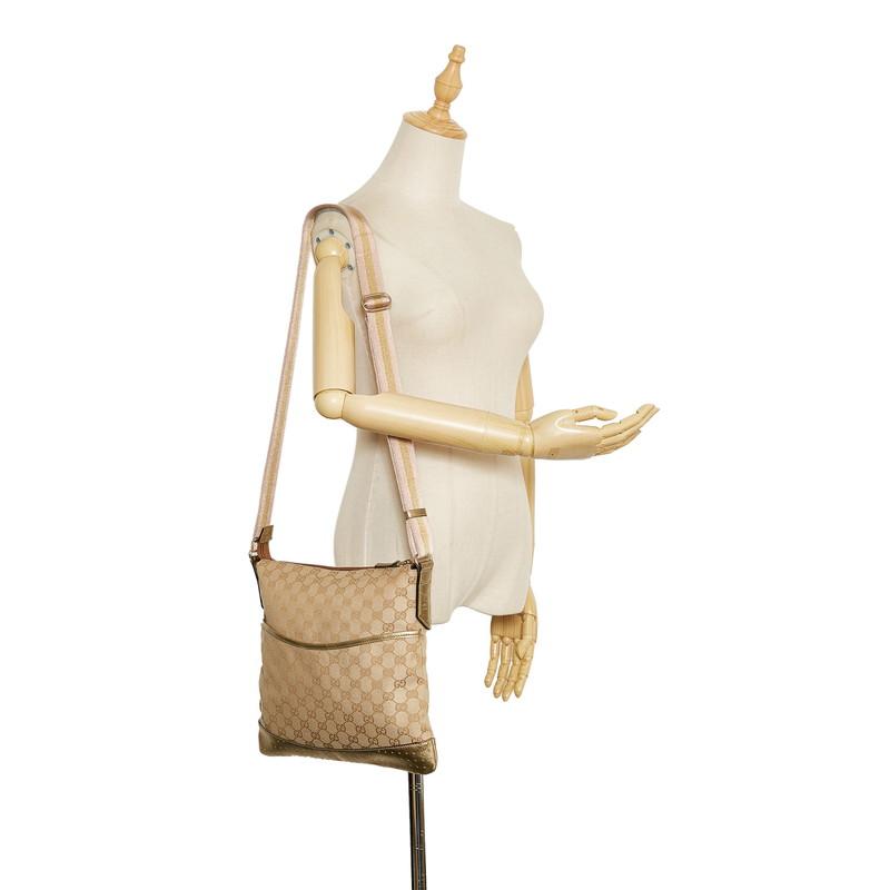 GUCCI グッチ GGキャンバス ショルダーバッグ 145857 レディース GUCCI グッチ 145857 GG パンチング ショルダーバッグ
