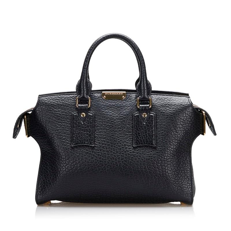 BURBERRY バーバリー ゴールド金具 ハンドバッグ ショルダー BURBERRY バーバリー ゴールド金具 ハンドバッグ ショルダー