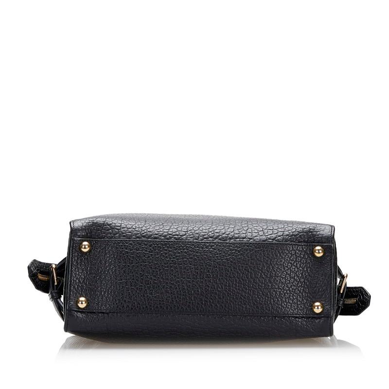 BURBERRY バーバリー ゴールド金具 ハンドバッグ ショルダー BURBERRY バーバリー ゴールド金具 ハンドバッグ ショルダー