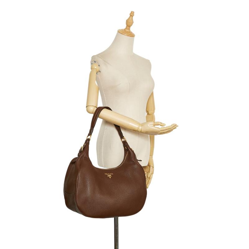PRADA（プラダ） ショルダーバッグ B4311M BRUCIATO ブラウン レザー