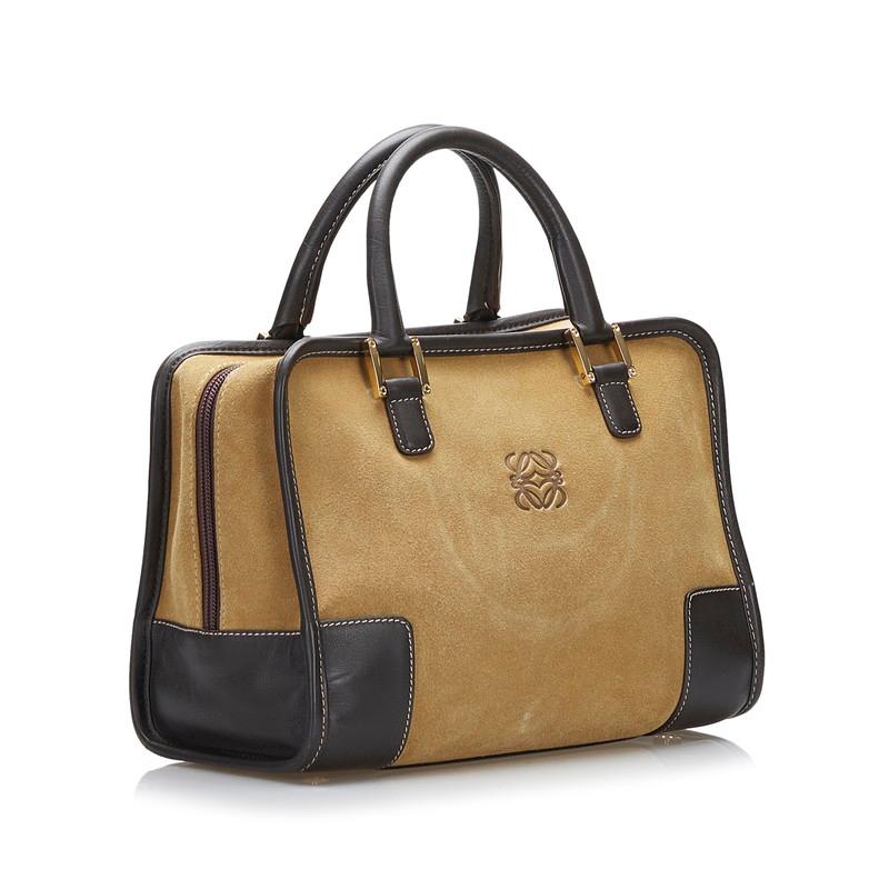 LOEWE（ロエベ） アマソナ28 アナグラム ハンドバッグ ミニボストン